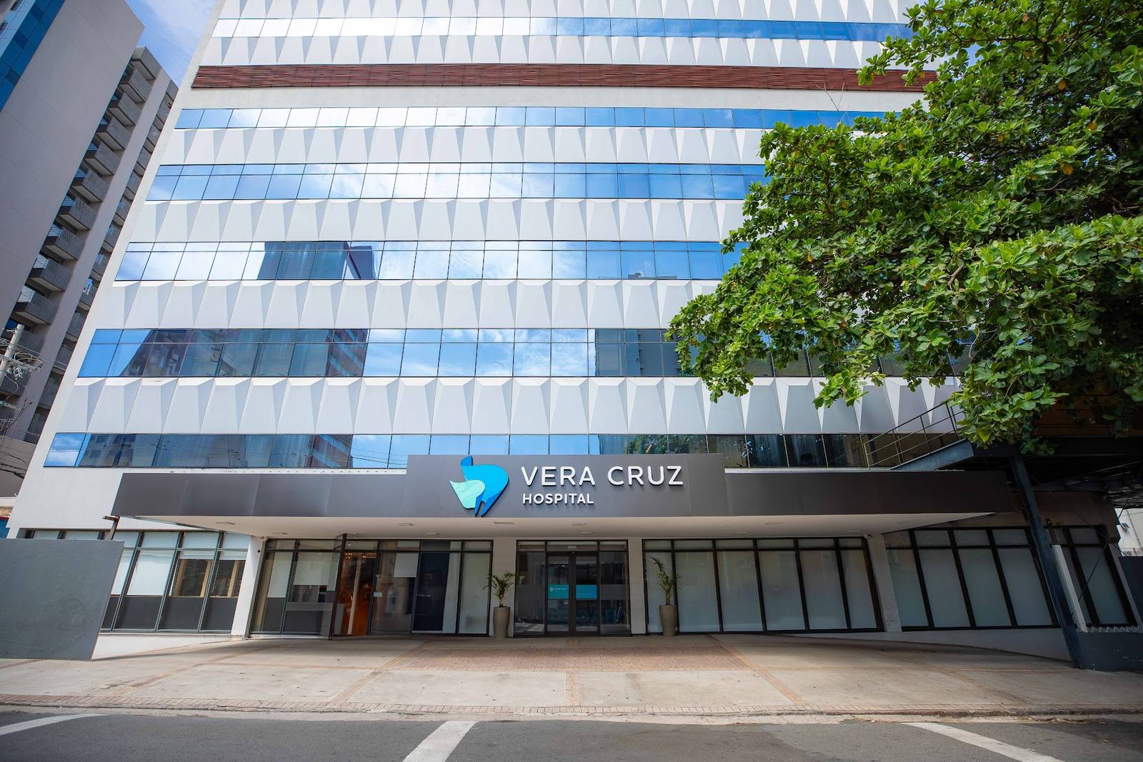 Fachada do Vera Cruz Hospital